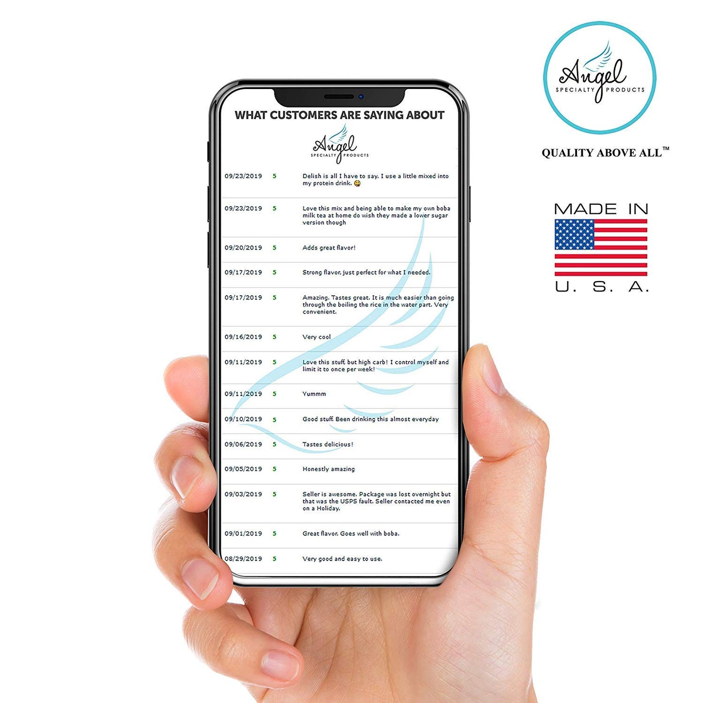 Angel Specialty Products, Blended Smoothie, Frappe Powder Mix, Banana [3 LB] [34 Servings]