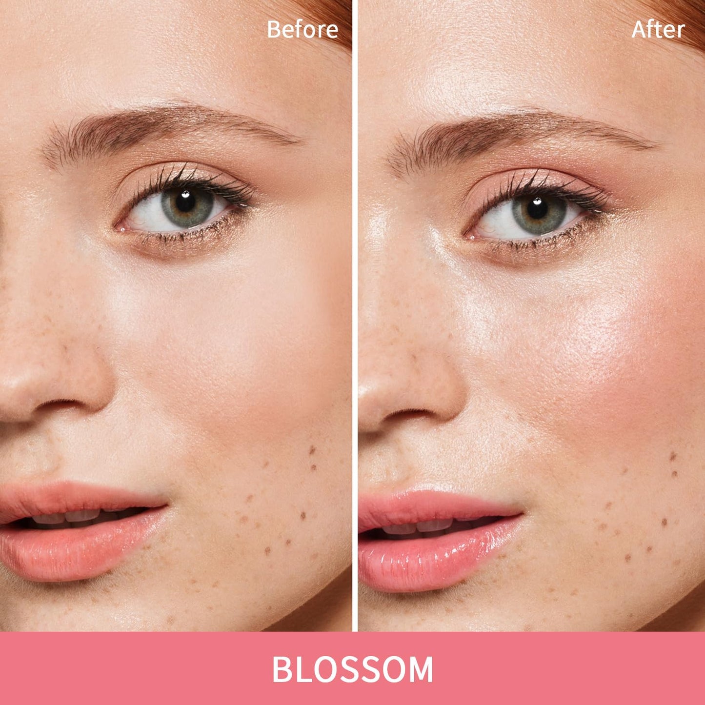 Blush Stick, Cream Blush for Cheeks and Lip Tint, Dewy Finish, Buildable & Blendable Color, Lightweight & Long-Lasting Formula | Warm Pink, 0.53fl.Oz