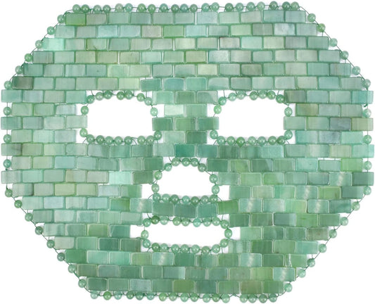 Jade Facial Mask｜100% All Natural Jade Sleep Mask｜Diminish Puffiness｜Soothe Eye Fatigue