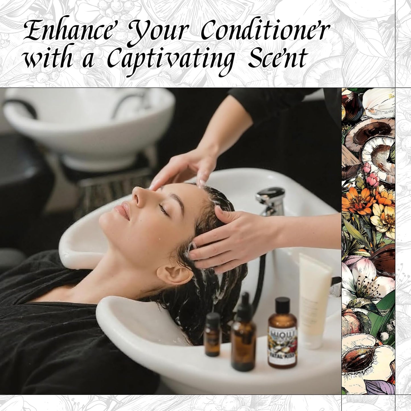 HIQILI Fatal Kiss Fragrance Oil for DIY Soap, Candle & Wardrobe Sachets Making, Add to Shampoo & Laundry Detergent - 1Fl Oz