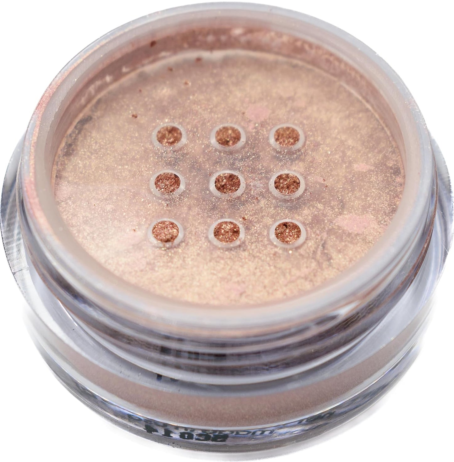 Adobe Glaze Copper Bronze Light Red Pink Loose Eyeshadow Powder Pigment, Single Glitter Mineral Dust Jar Pot, Vegan, Talc & Paraben Free, No Animal Testing & Cruelty Free