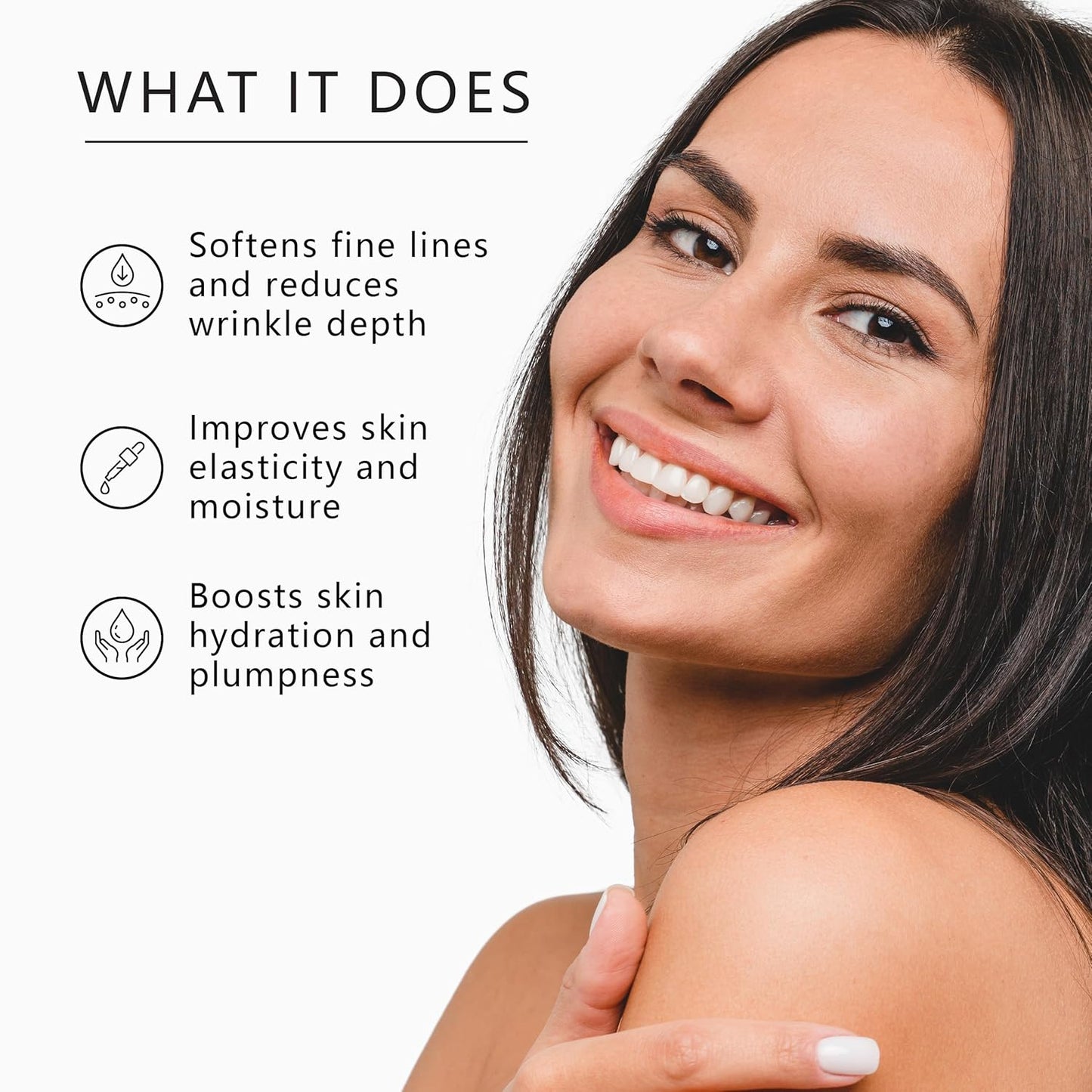 Asterwood Matrixyl 3000 + Argireline Serum for Face - Multi Peptide Serum with Hyaluronic Acid - Anti-Aging, Wrinkle Reducing, Collagen Boosting - Fragrance-Free - 1 Fl Oz