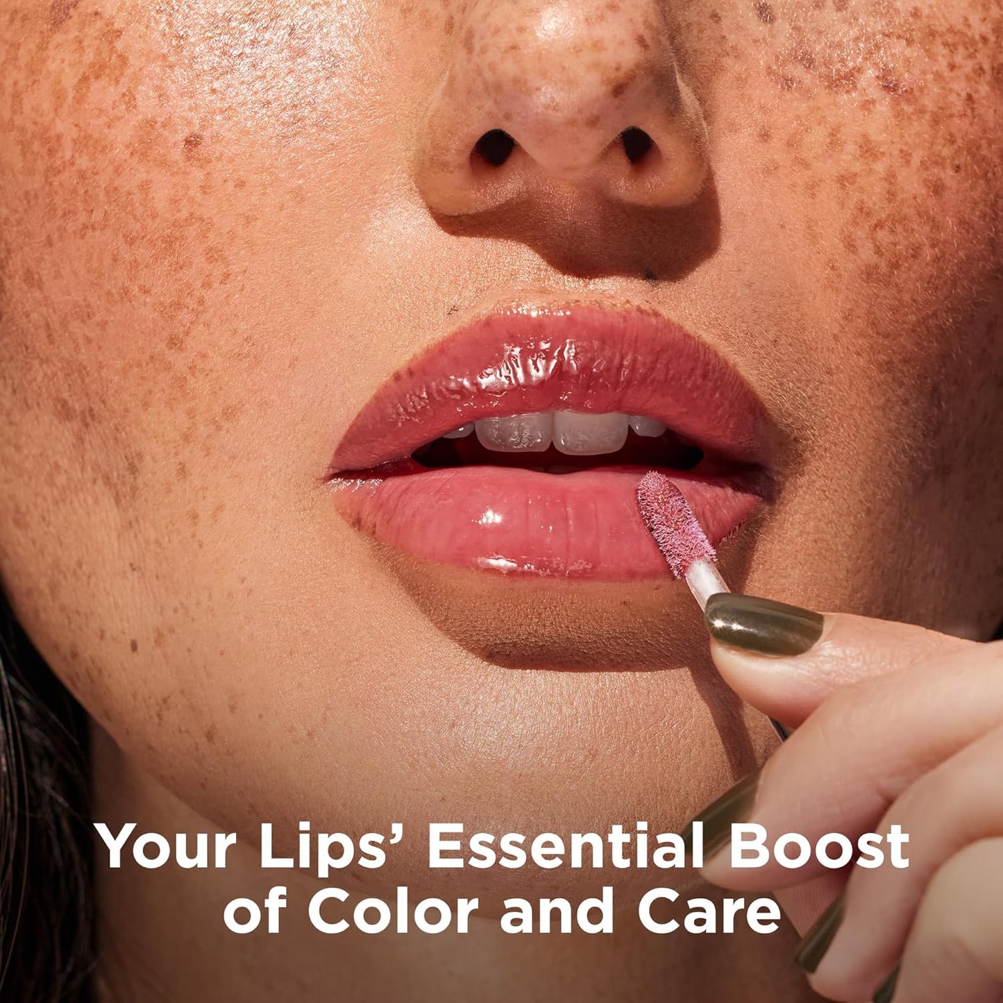 Côte Mulberry Peptide Lip Shine – Milky Mauve Lip Gloss for Plumping & Hydration – Vegan, Cruelty-Free, Anti-Aging, Shea Butter & Hyaluronic Acid Infused – Long-Lasting, Smooth, Moisturizing Shine