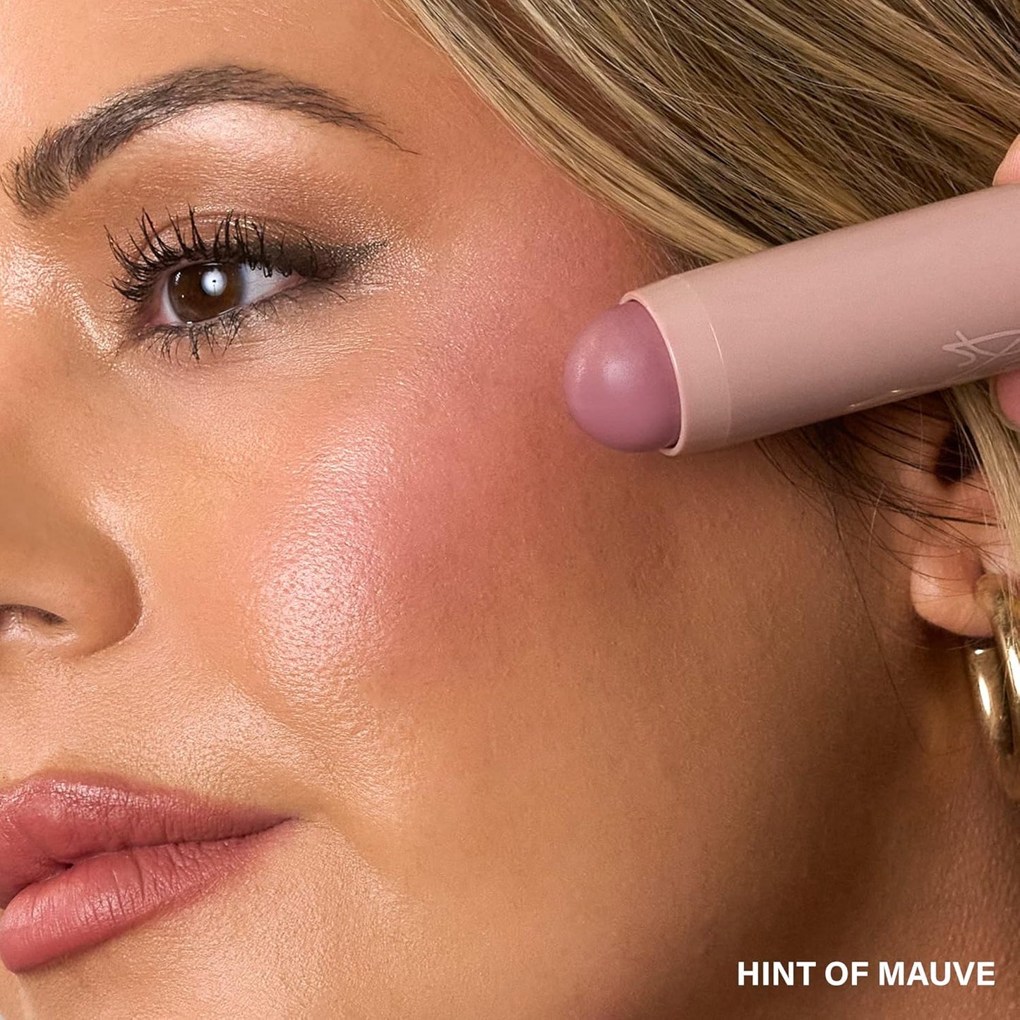Mally Beauty Shimmer, Shape & Glow Plus Face Defining Stick, Just-Pinched Pink