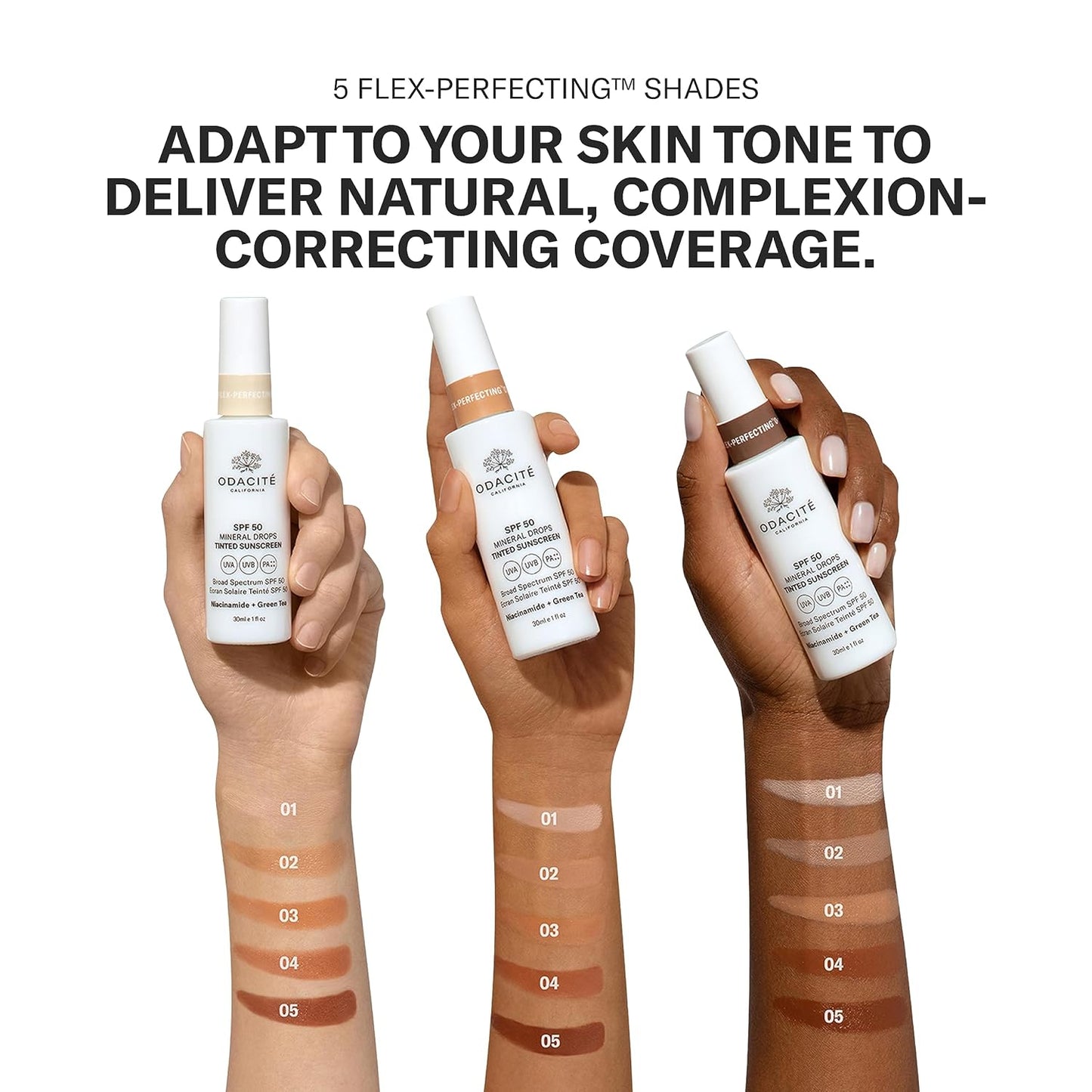 SPF 50 Flex-Perfecting™ Mineral Drops Tinted Sunscreen TWO