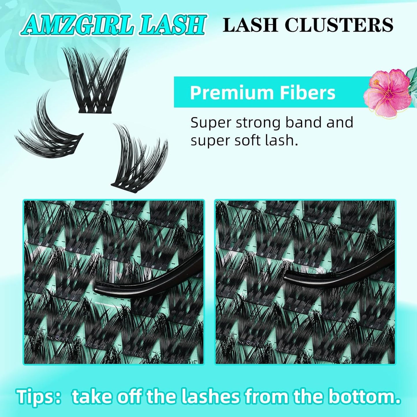 Lash Clusters Wet Look 168Pcs Eyelash Cluster Ultra-Thin Lash Band Eyelashes Extensions Spiky Anime Wide Span Lashes(Mallow,C-16mm)
