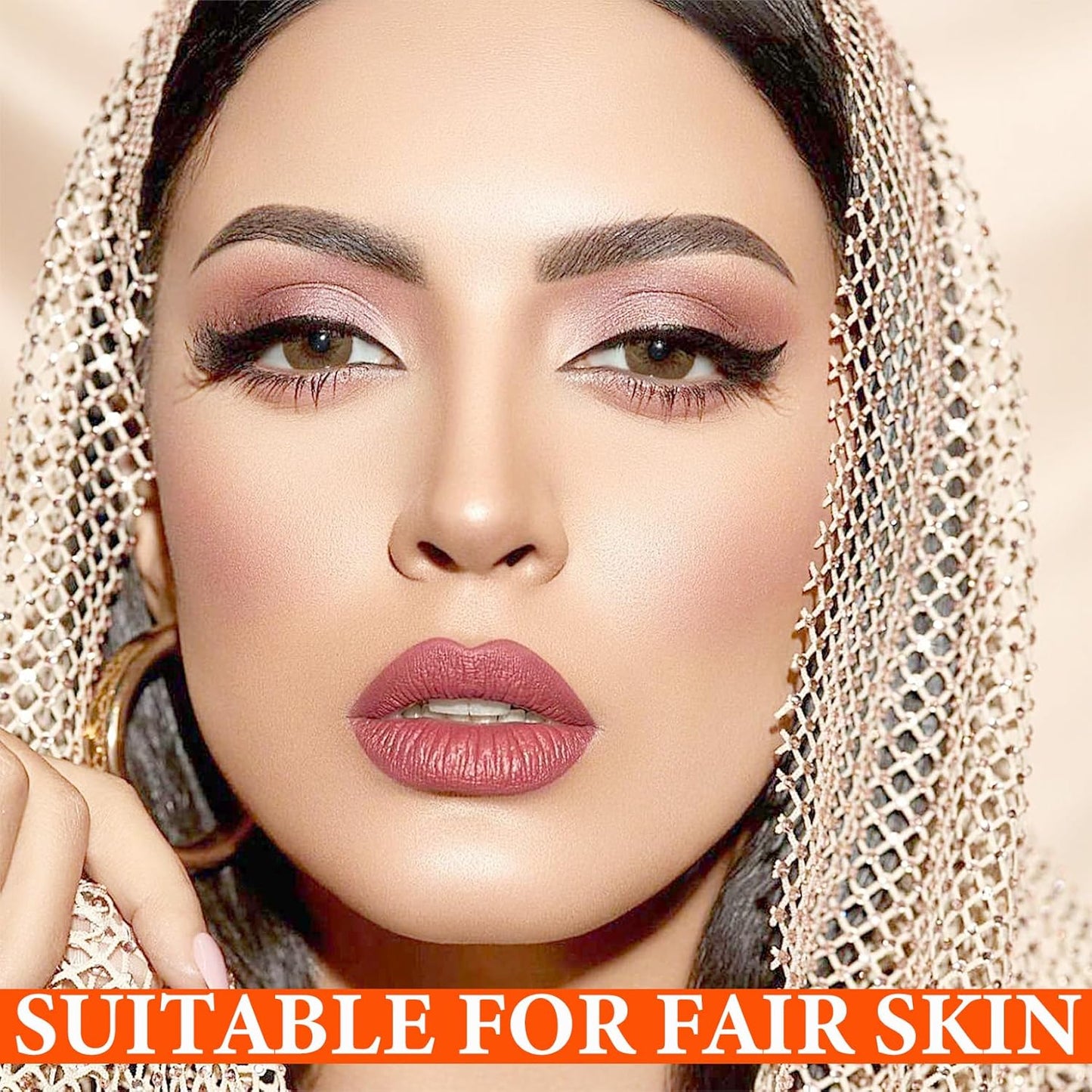 Loose Setting Face Powder,Loose Powder Lightweight & Breathable Setting Powder,Brighten Long Lasting Pigmented Waterproof Blurring Powder Natural Finish Face Makeup for Women （Ivory）