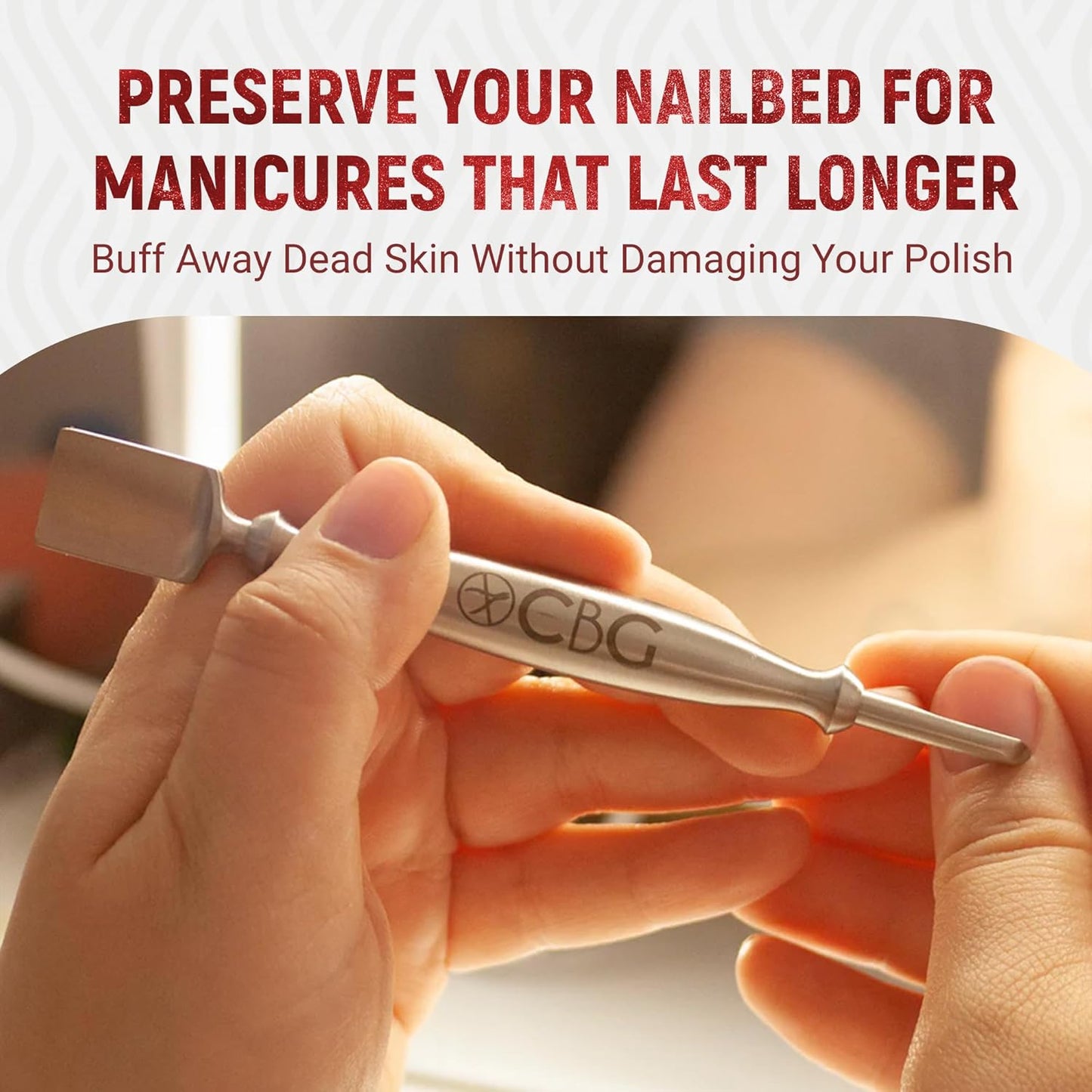 Nail Care & Cuticle Remover Tool with Interchangeable Attachments, At Home or Travel Ready, Gentle Cuticle & Hangnail Grooming for Finger Nails & Toe Nails