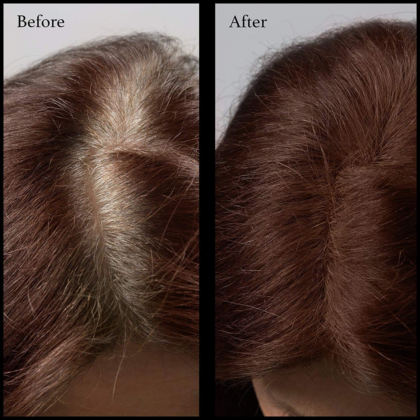 Root Touch Up Hair Powder - 11 Shades Zero Fragrance, Talc or Parabens - Hairline Concealer by NuBeauti (Dark Auburn Sample)