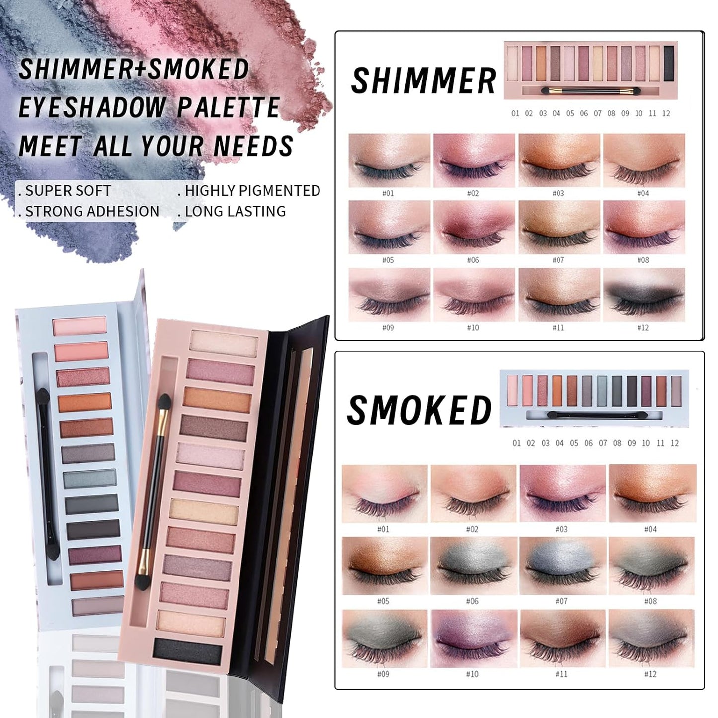 Makeup Set, Makeup Set Kit for Women Girls Teen Full Kit, Multipurpose Makeup Set, Professional & Beginner Makeup Kit Include Foundation, Face Primer, Eyeshadow Palette, Cosmetic Bag