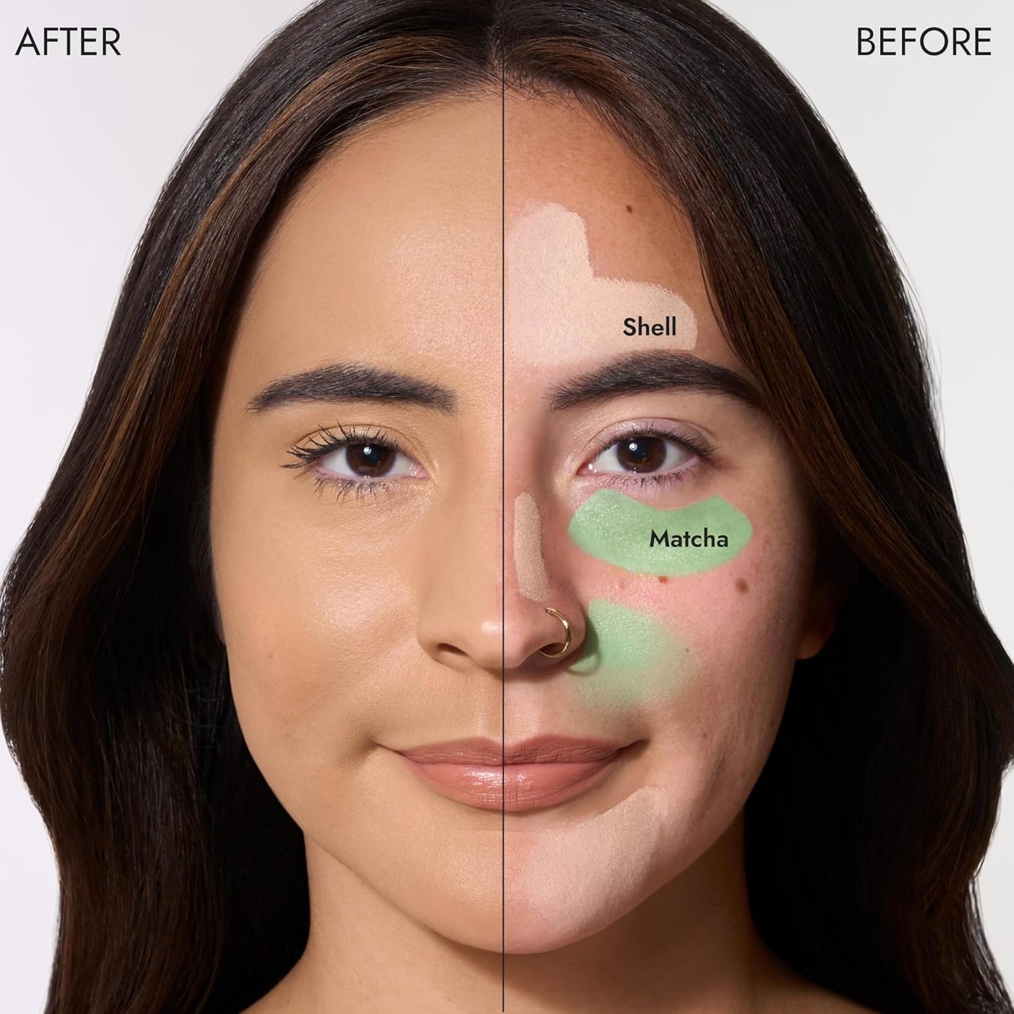 Cover FX Correct Stick Peach Color Corrector Concealer - Shell: Neutralize Darkness & Discoloration (Fair to Light Skin Tones) - Creamy Lightweight Full Coverage