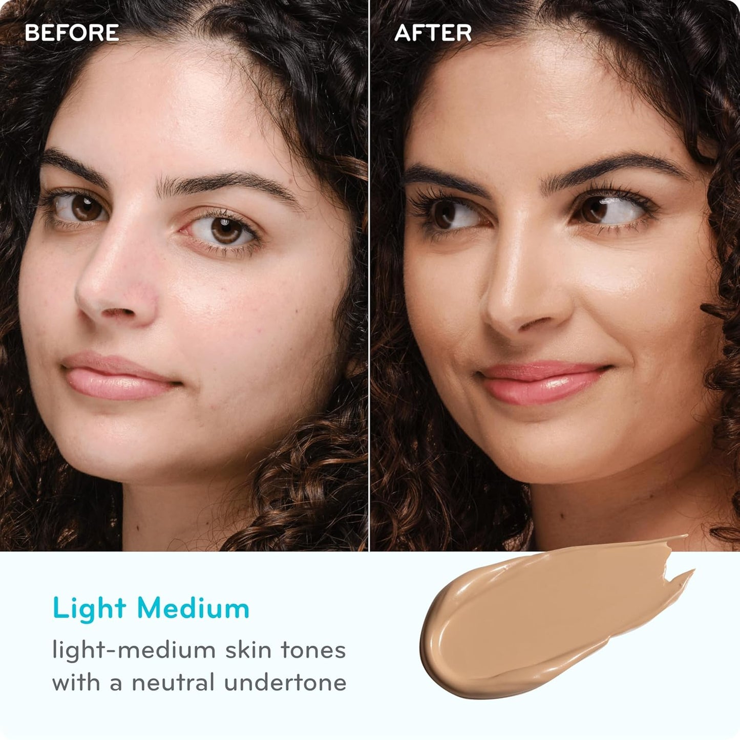 pūrlisse Ageless Glow Serum BB Cream SPF 40 - Glow BB Cream with SPF Enriched with Bakuchiol & Vitamin C to Help Improve Firmness & Reduce Wrinkles for Dewy Skin - Light Medium (1.4 oz)