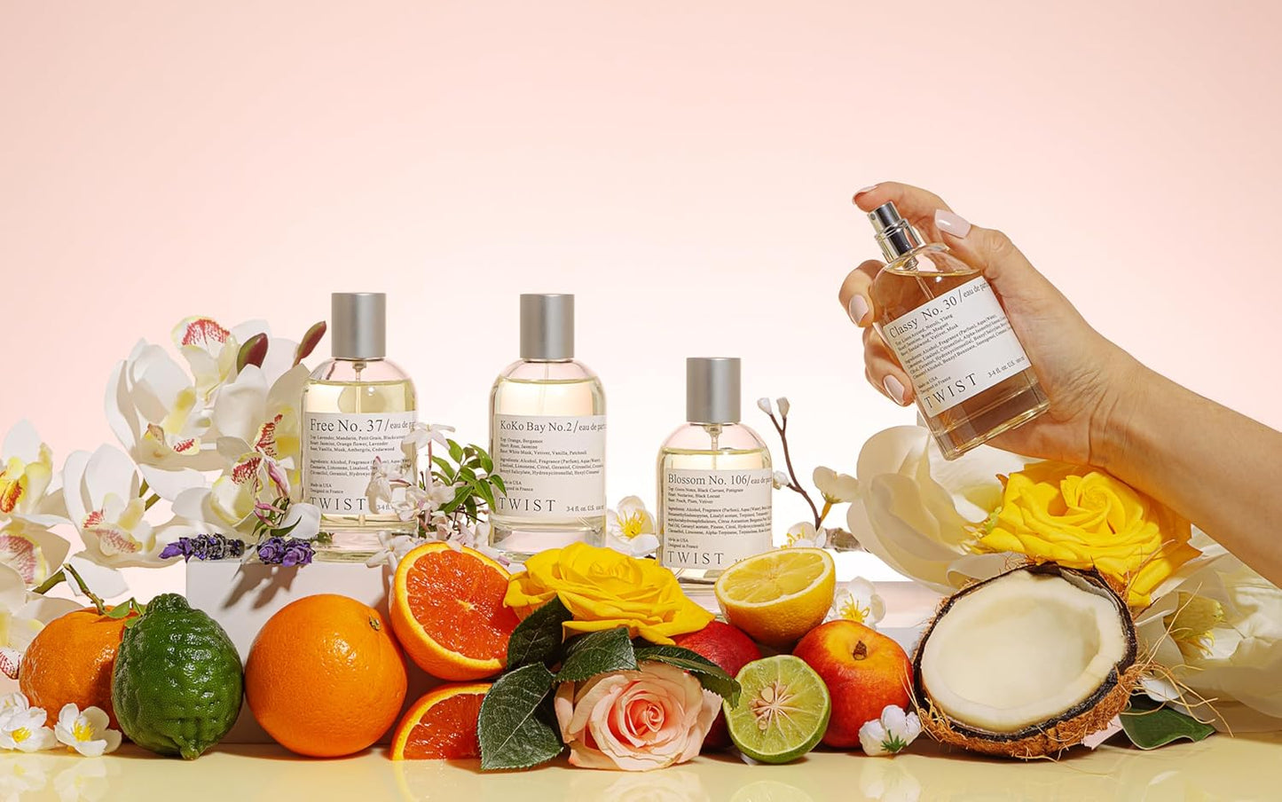 Twist Sugar Me No. 109 - Inspired by Prada's Candy, Long-Lasting Perfume for Women, Vegan, Clean Ingredients, Caramel & Vanilla Fragrance – Spray 100 ml | 3.4 fl. oz.