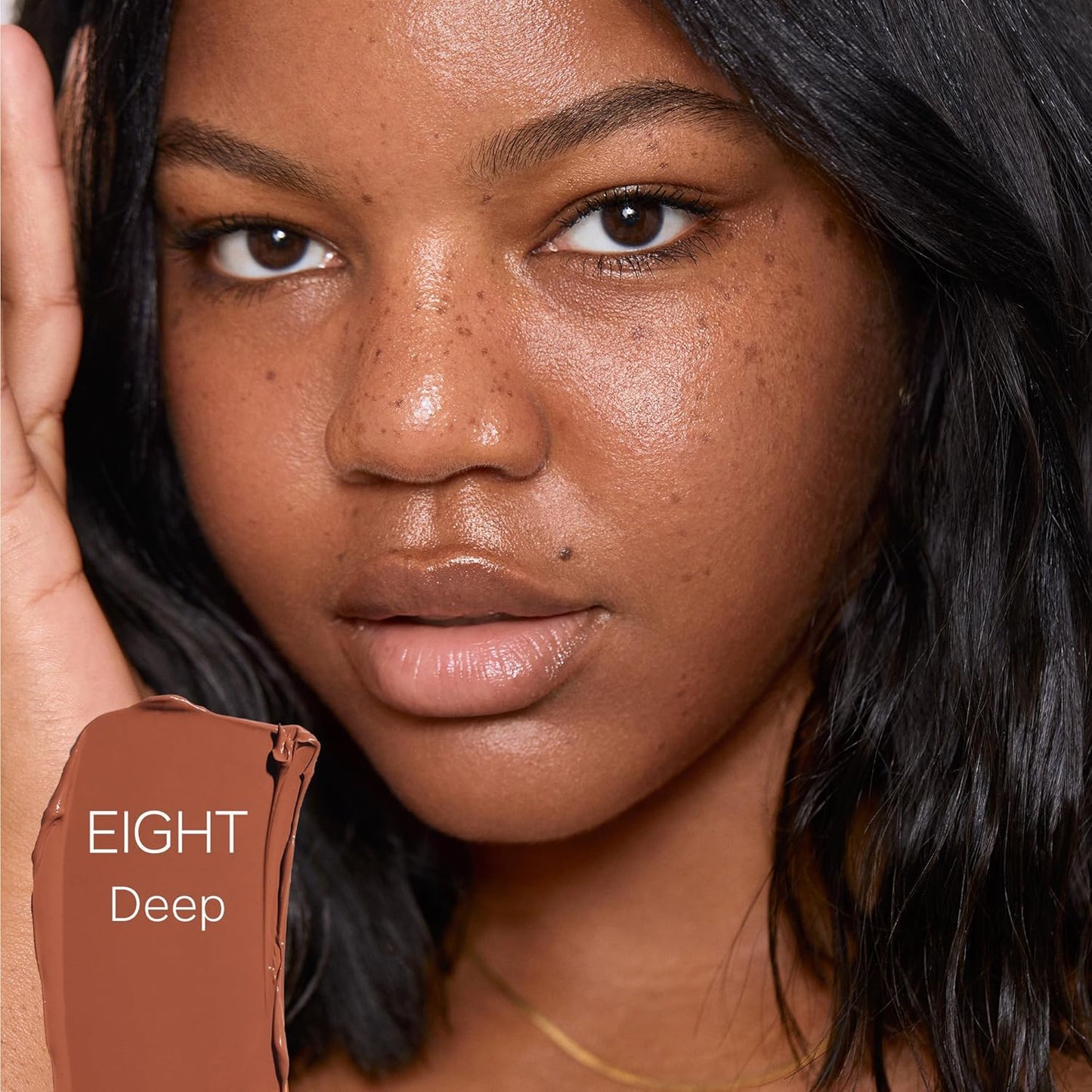 Saie Slip Tint SPF 35 Tinted Moisturizer - Light Coverage Moisturizer + Broad Spectrum Zinc Oxide Sunscreen with Hydrating Hyaluronic Acid - Shade Eight (1.35 oz)