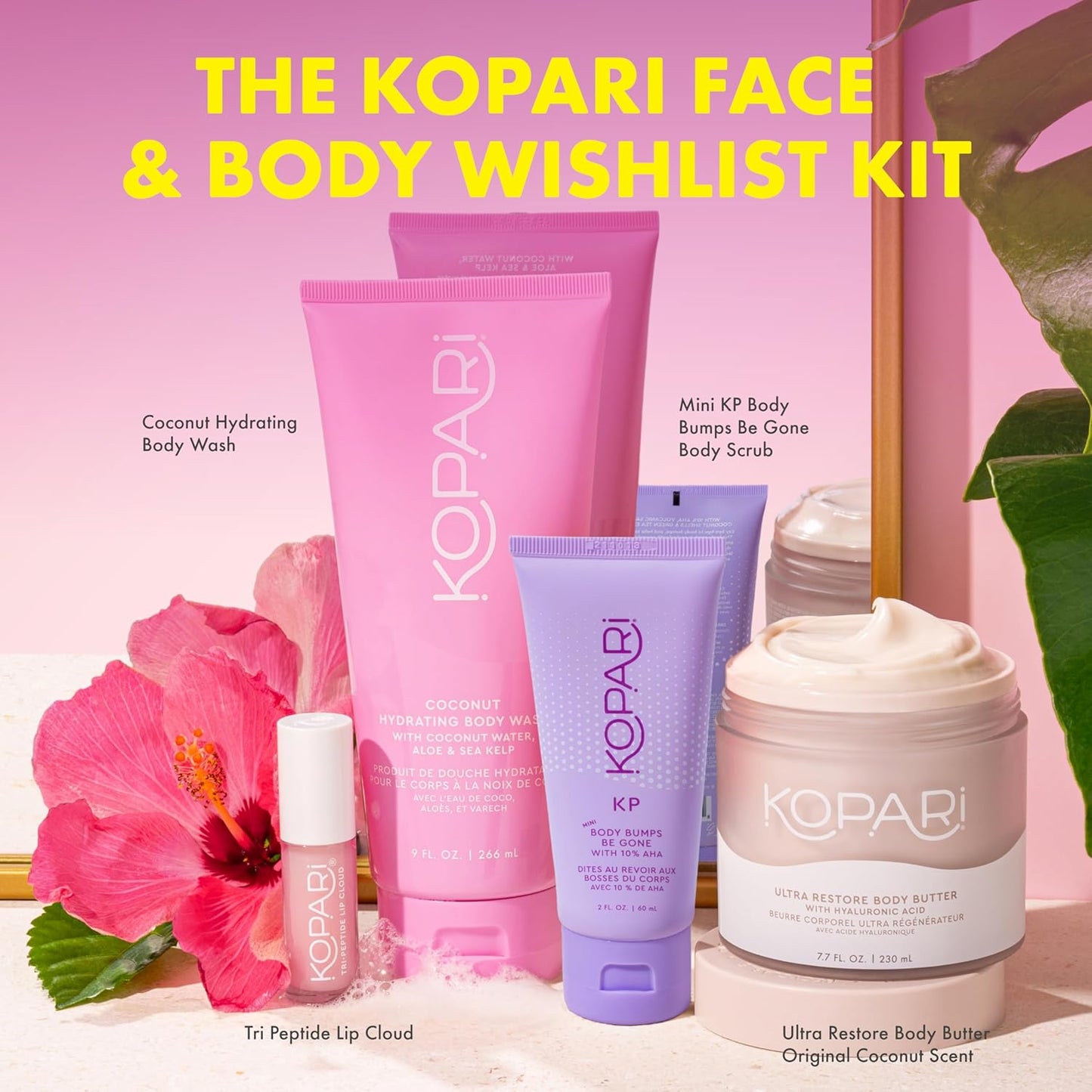 The Kopari Face & Body Wishlist Kit