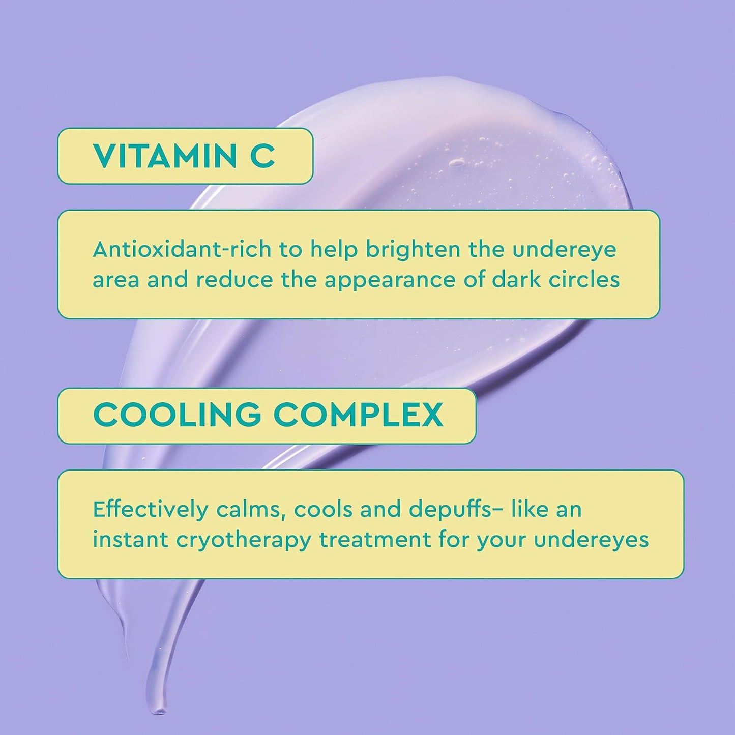 BYOMA De-Puff + Brighten Eye Gel - Lightweight Gel Eye Cream for Dark Circles, Puffiness & Wrinkles - Under Eye Cream With Hyaluronic Acid & Vitamin C - Barrier Repair Skincare - 0.68 fl. oz