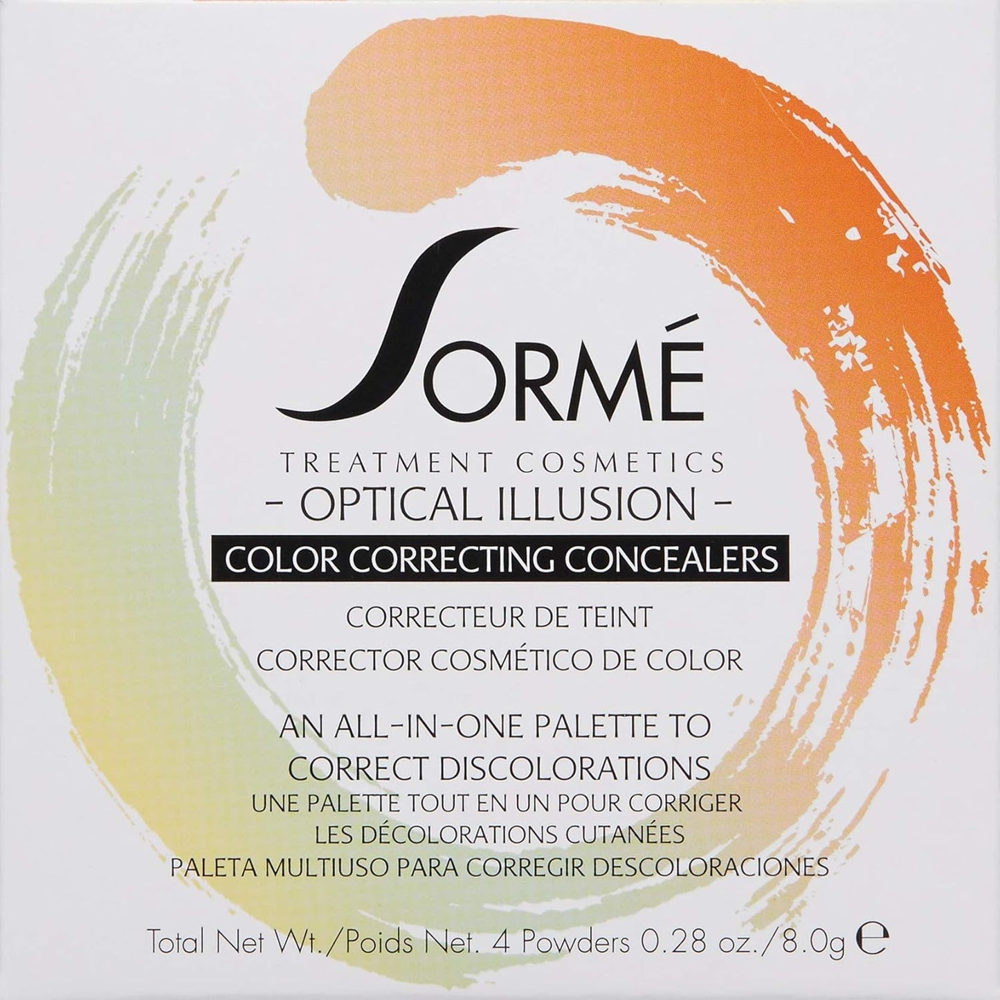 Sorme' Treatment Cosmetics Correcting Palette, 0.28 oz.