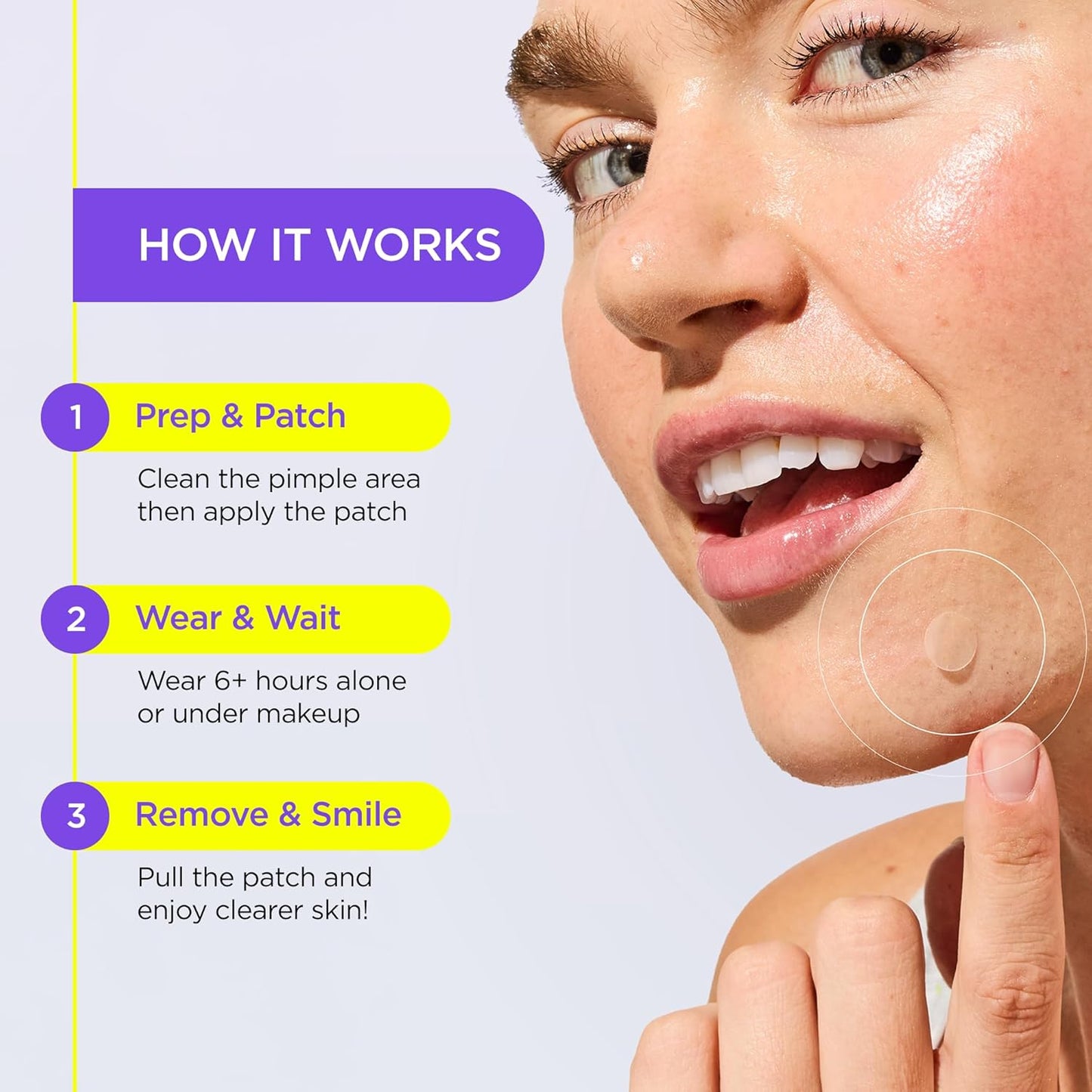 ZitSticka Invisible Pimple Patches for Face, Hydrocolloid Patches, Ultra-Thin Clear Azelaic Acid & CICA Blemish Patches, Pimple Stickers (UNDERCOVER 36 Count)