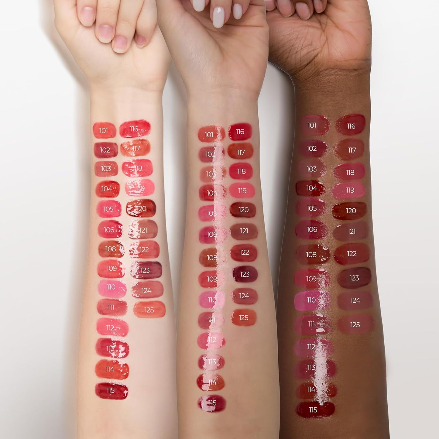 Laka Fruity Glam Tint, 4.5g/0.15 oz., Glowing Lip Stain with Wide Color Spectrum, Hydrating & Lightweight Texture, Long-Lasting Bold Stain, Non-Sticky, Vegan, K-Beauty (#123 Unsweet Berry)