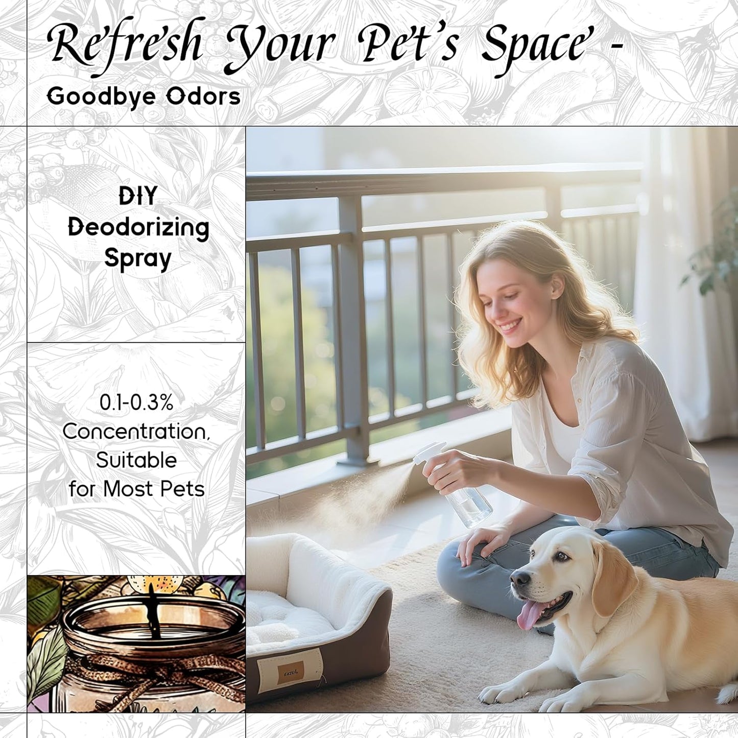 HIQILI Frost Bloom Fragrance Oil, Ocean & Lily of The Valley Scents, for Diffusers, Candles, Soap, Perfume & Hair Mist Making, Long Lasting - 5.07 Fl Oz