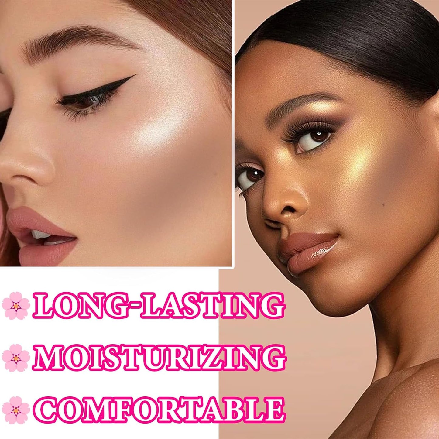 Cream Contour Sticks,Face Shading Stick Long Lasting Non-greasy Cream Contour Bronzer Stick,Lightweight Concealer Waterproof Face Contouring Makeup Pen for Women(04#)