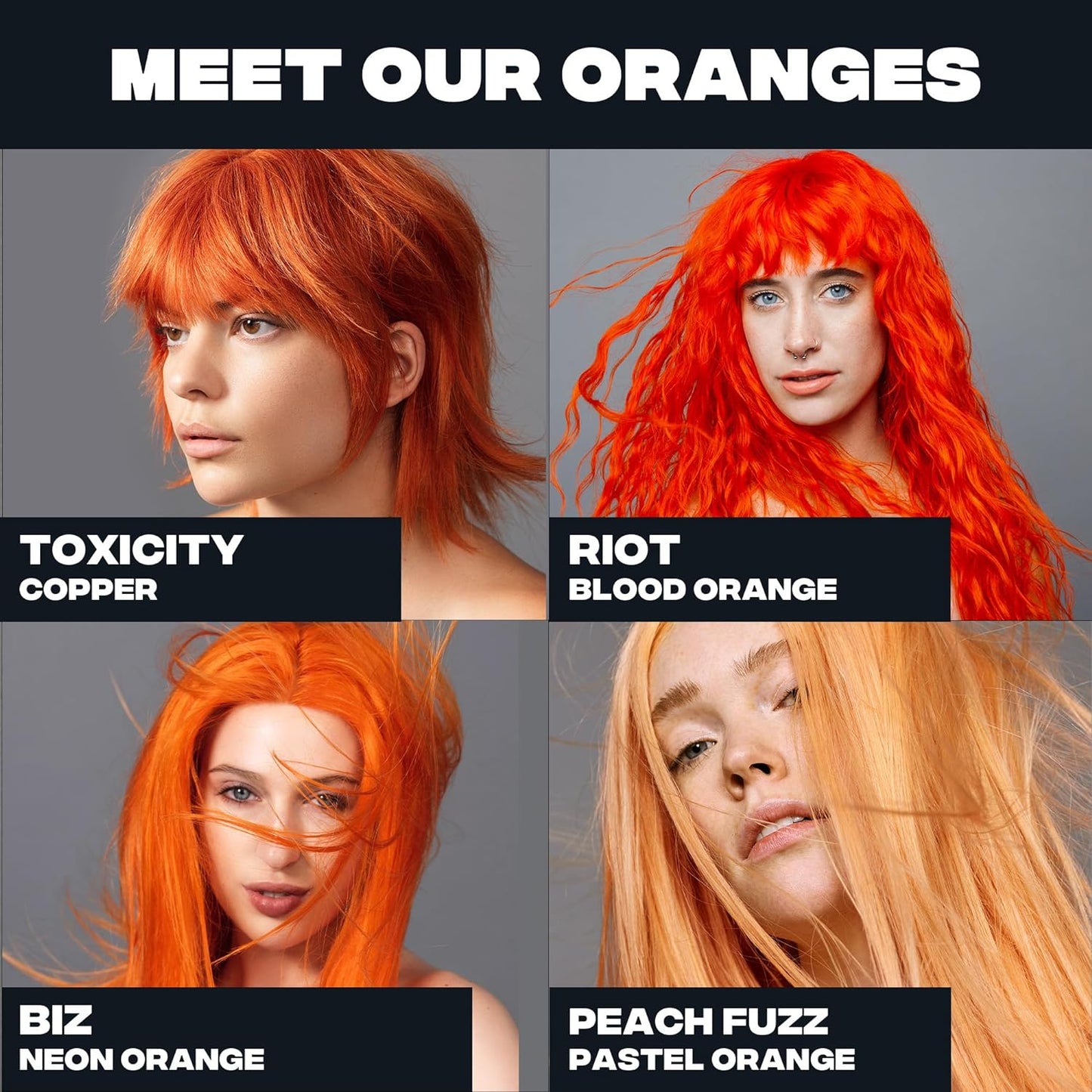 Good Dye Young Semi Permanent Hair Dye, Copper Orange, Nontoxic, Conditioning, UV Protective, Lasts 15-24+ Washes, PPD Free, Cruelty-Free & Vegan, Toxicity - Copper