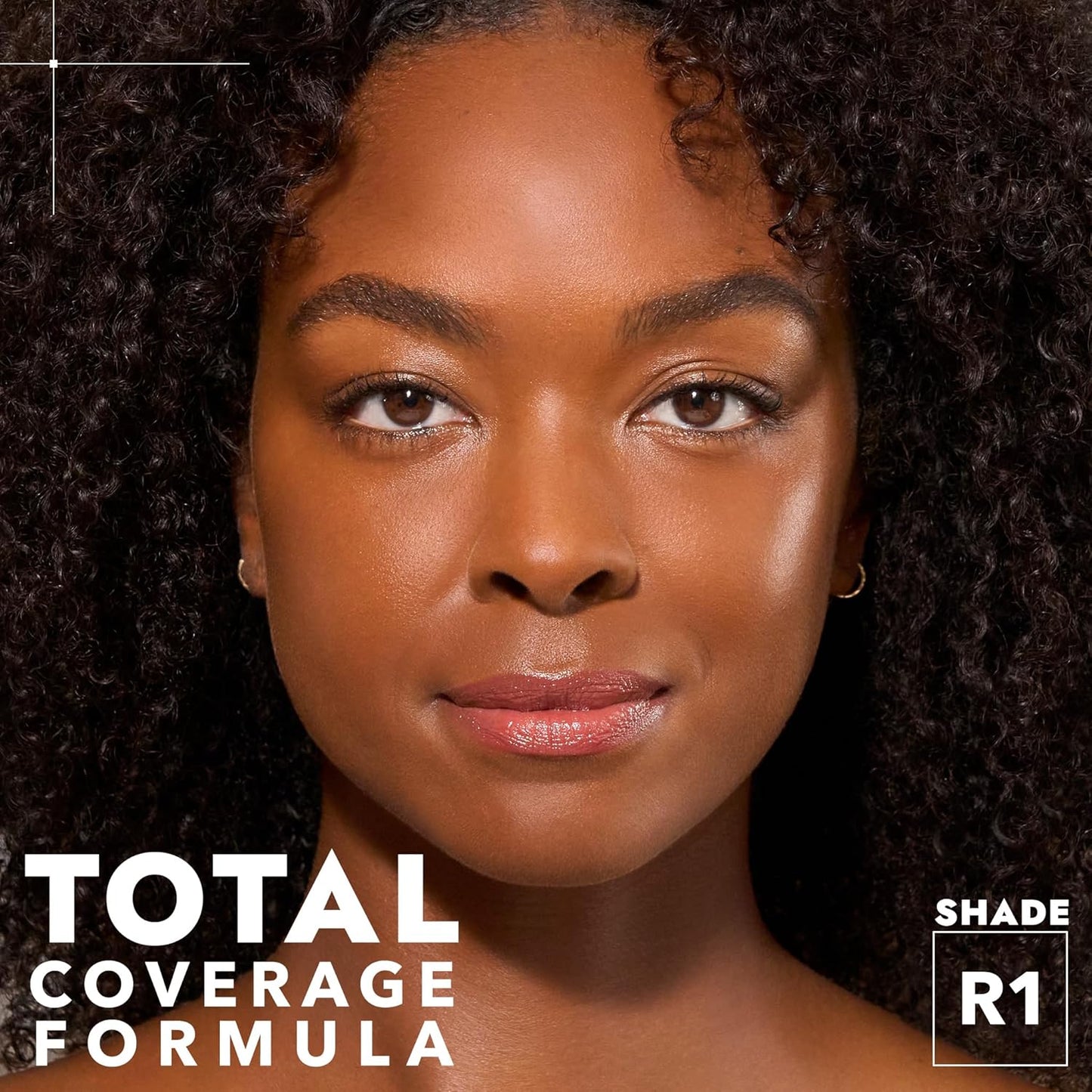 COVER FX Total Cover Cream Foundation - Shade R1 - Buildable Coverage - Natural Finish - Oil-Free - Sweat-Proof
