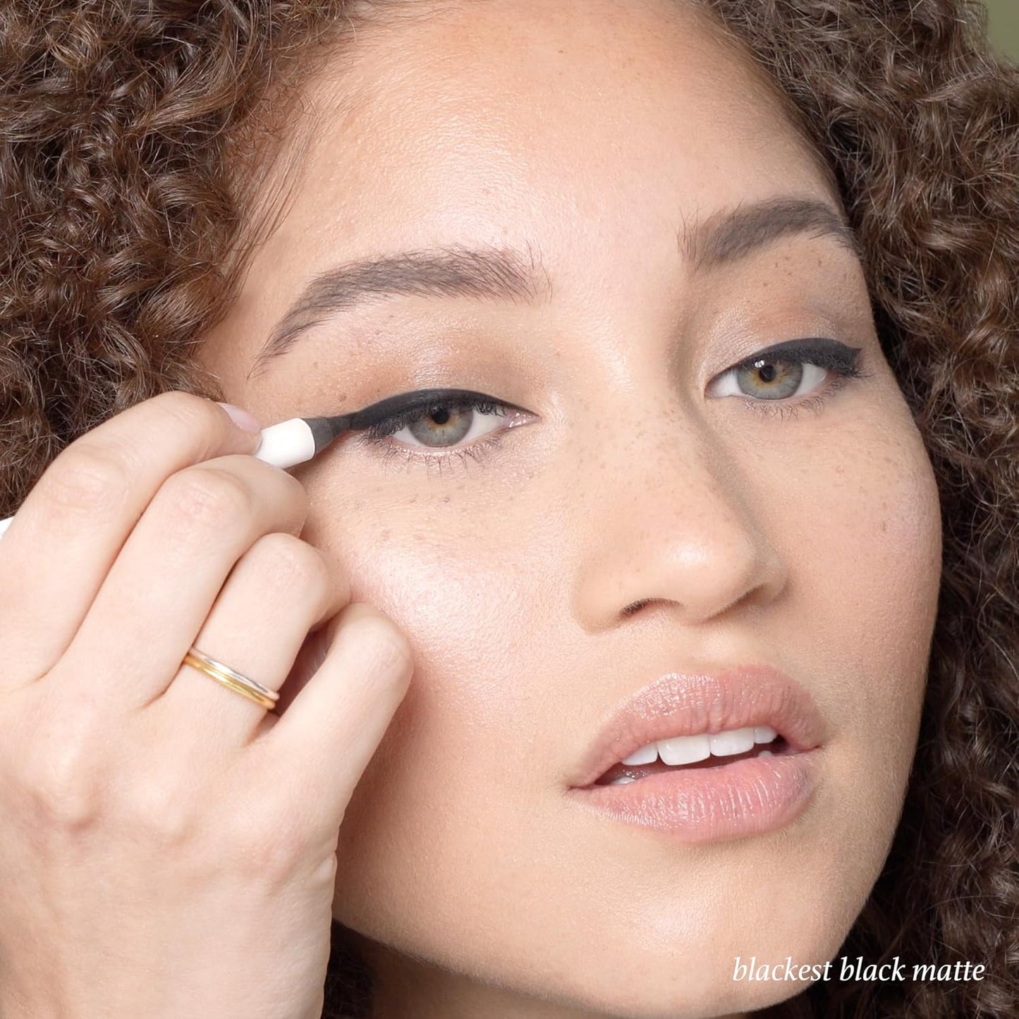 Julep Eyeshadow 101 Crème-to-Powder Eyeshadow Stick Duo + When Pencil Met Gel Sharpenable Multi-Use Longwear Eyeliner Pencil, 3pc Set - Meadow Shimmer, Blackest Black and Pearl Shimmer