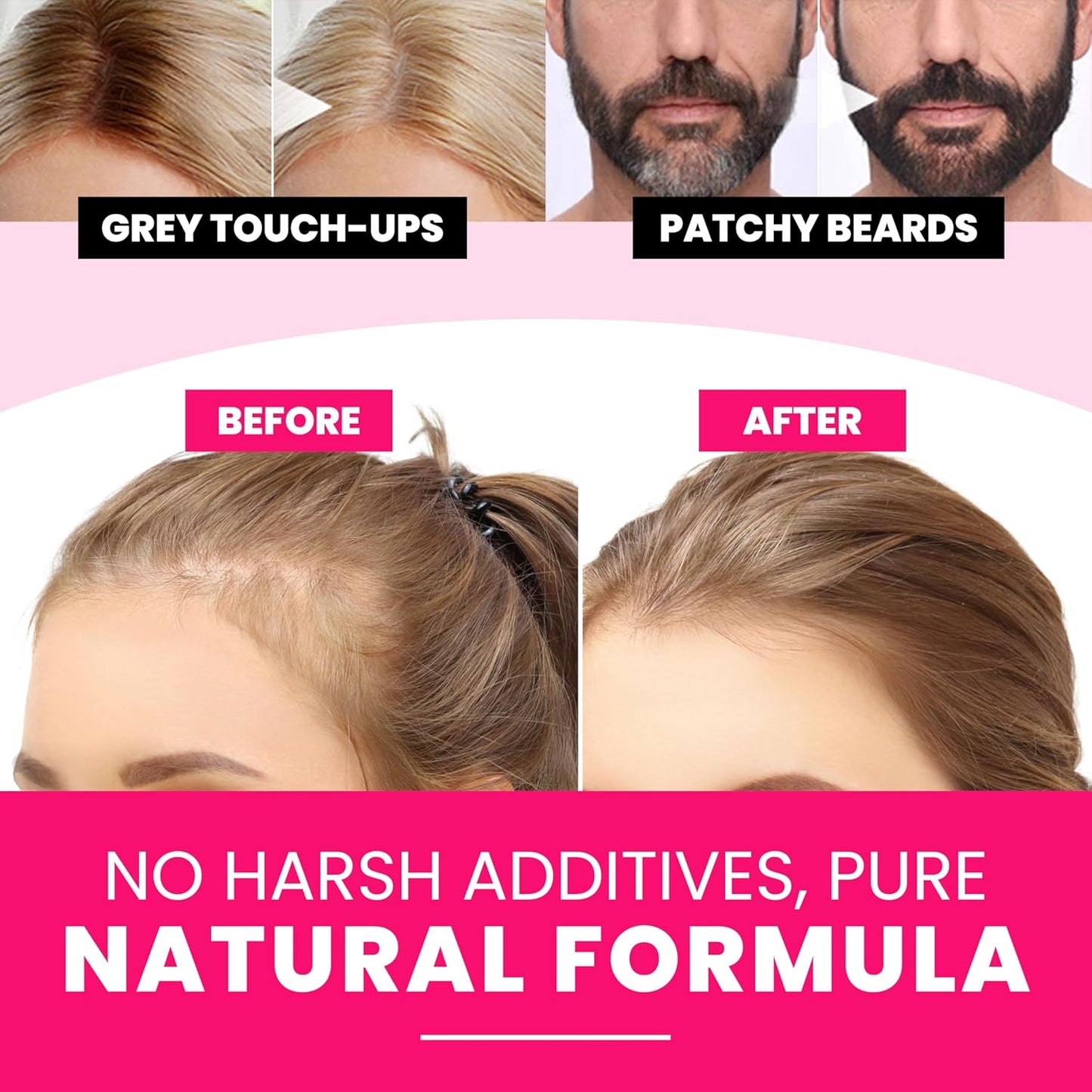 VELO Hairline Powder–LIGHT COFFEE Hair Root Touch Up Powder for Women & Men–Instantly Covers Gray Hair, Thinning Hair & Bald Spots–Sweatproof Root Cover Up–Puff & Mirror Compact, 13 Shades