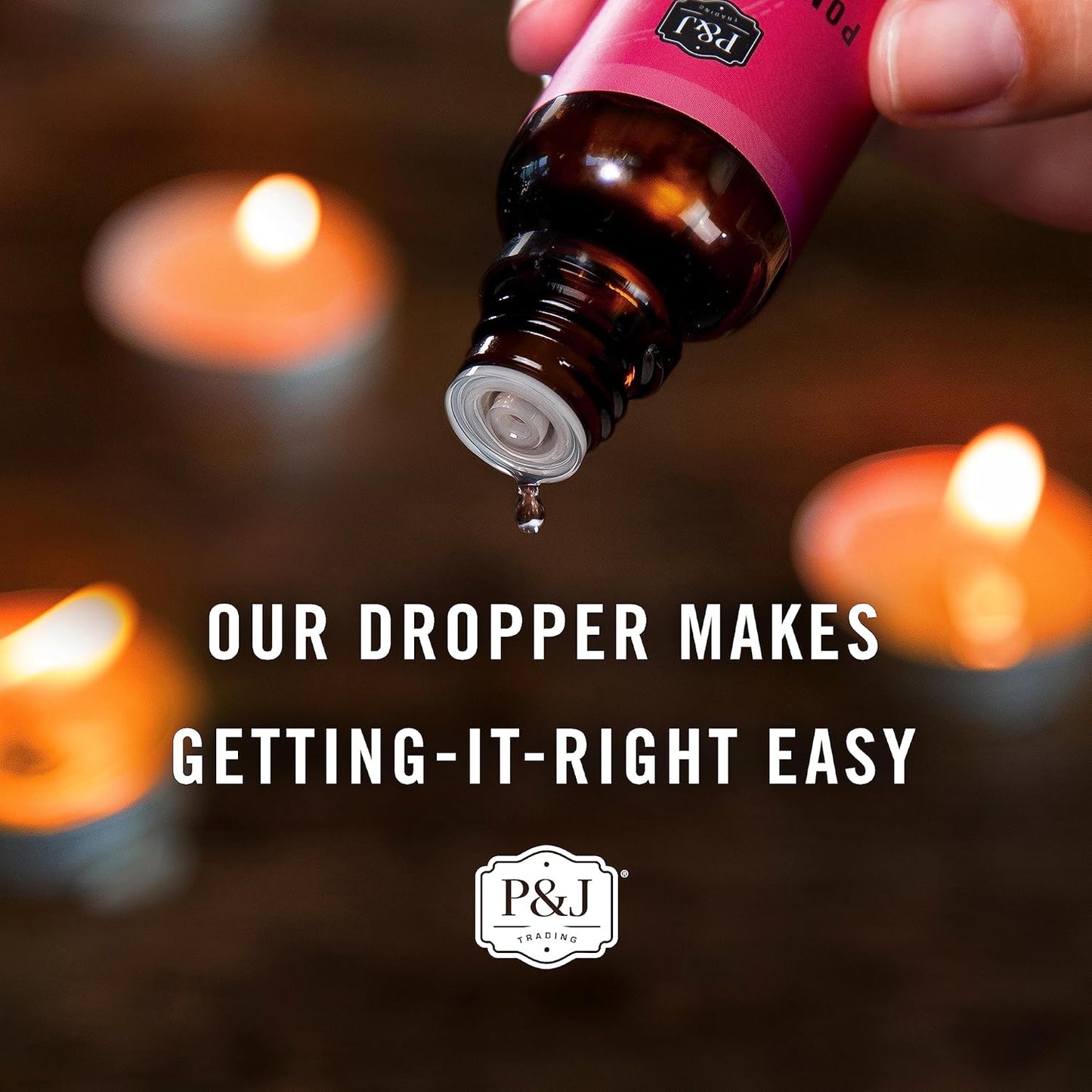 P&J Trading Fragrance Oil | Candy Cane Oil 30ml - Candle Scents for Candle Making, Freshie Scents, Soap Making Supplies, Diffuser Oil Scents