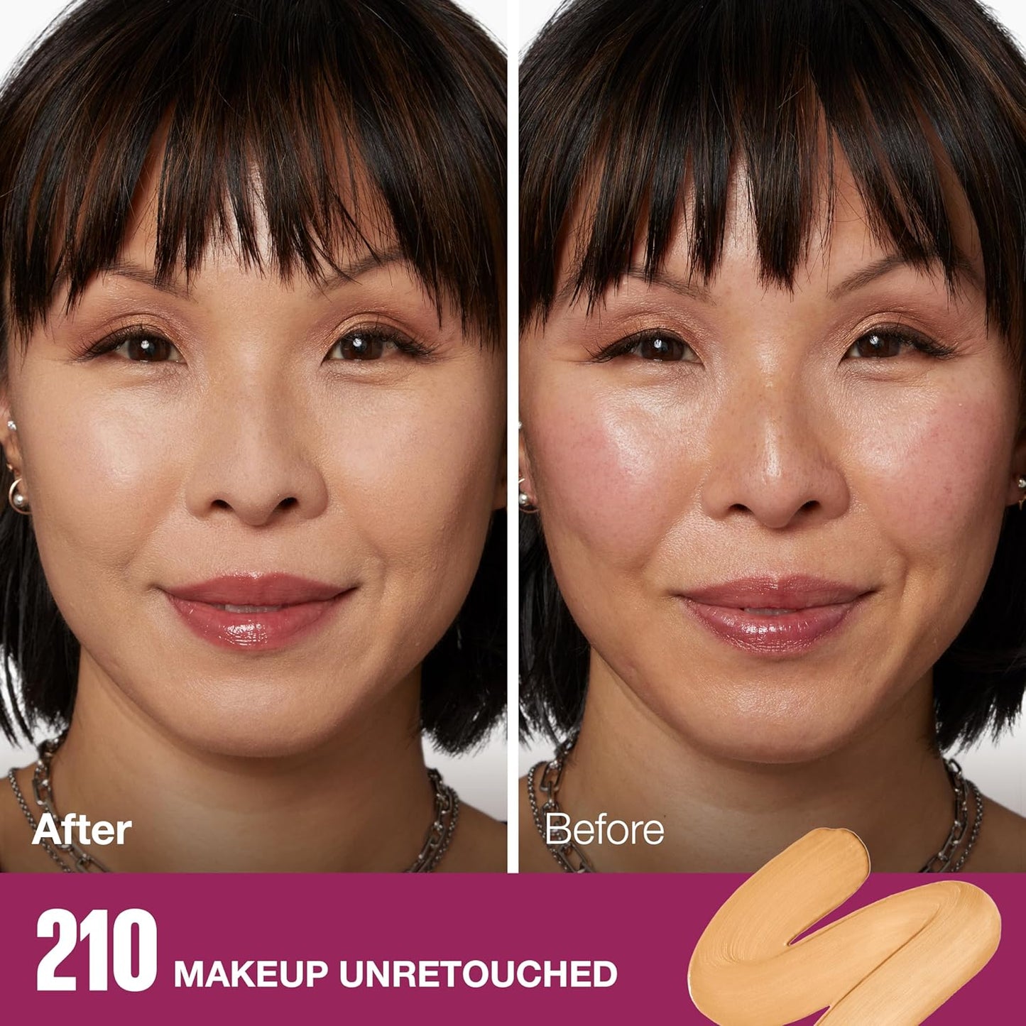 Maybelline Instant Age Rewind Eraser Foundation with SPF 20 and Moisturizing ProVitamin B5, 210, 1 Count