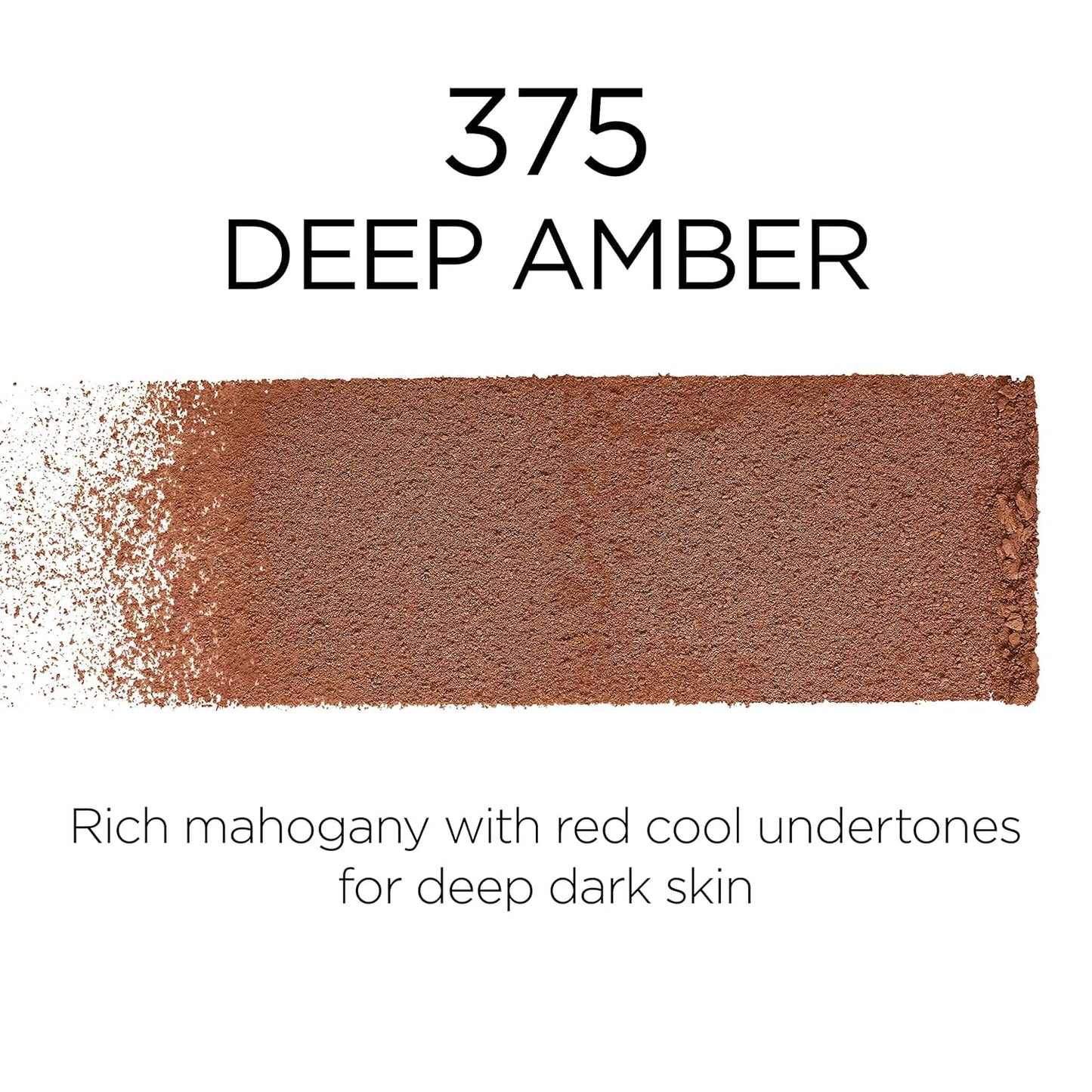 L'Oreal Paris Makeup Infallible Fresh Wear Foundation in a Powder, Up to 24H Wear, Waterproof, Deep Amber, 0.31 oz.