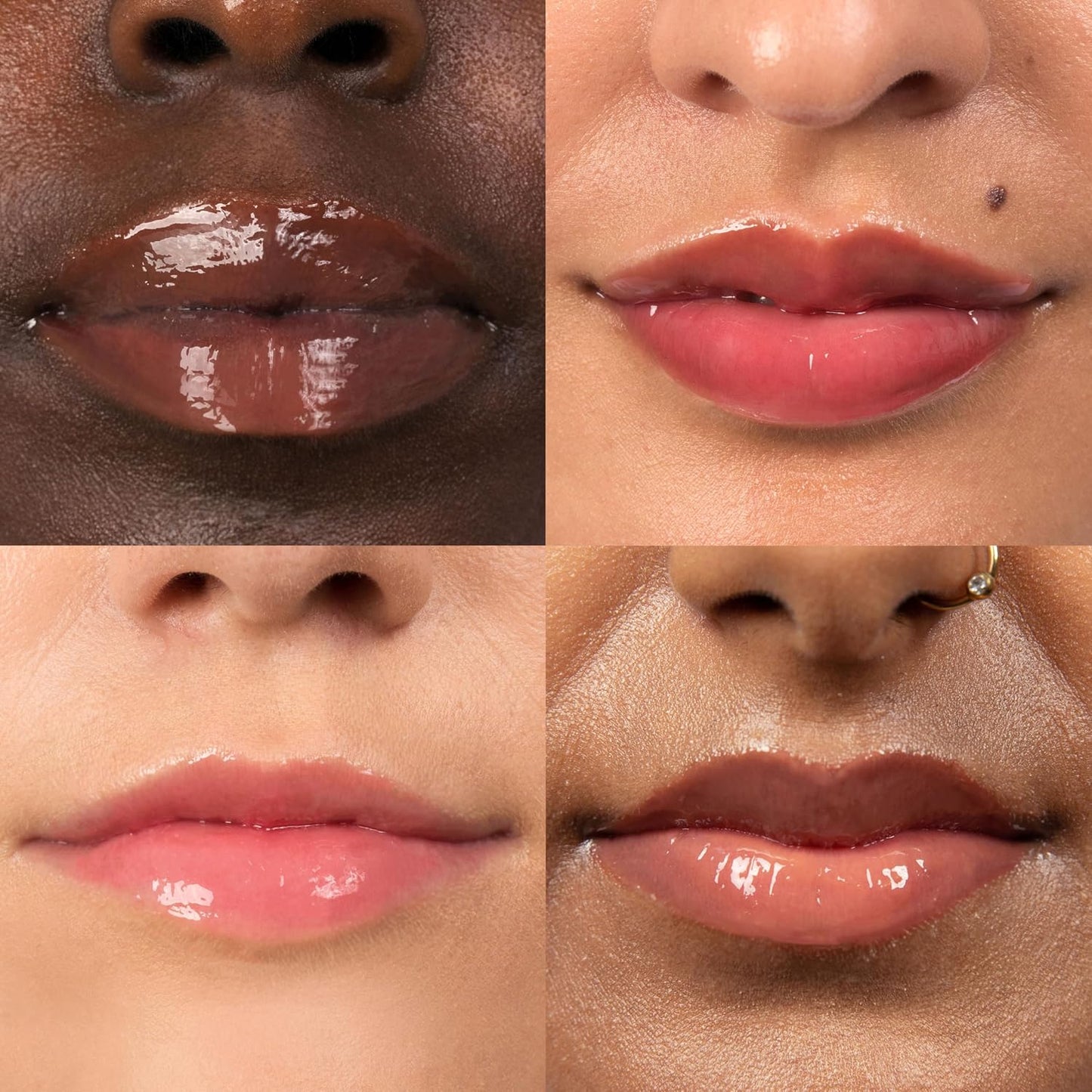 ESW Beauty Guava Mango Smoothie Lip Treatment - Light Pink Tint with Shea Butter, Peptides, Guava & Mango for Advanced Smoothing & Collagen Boost