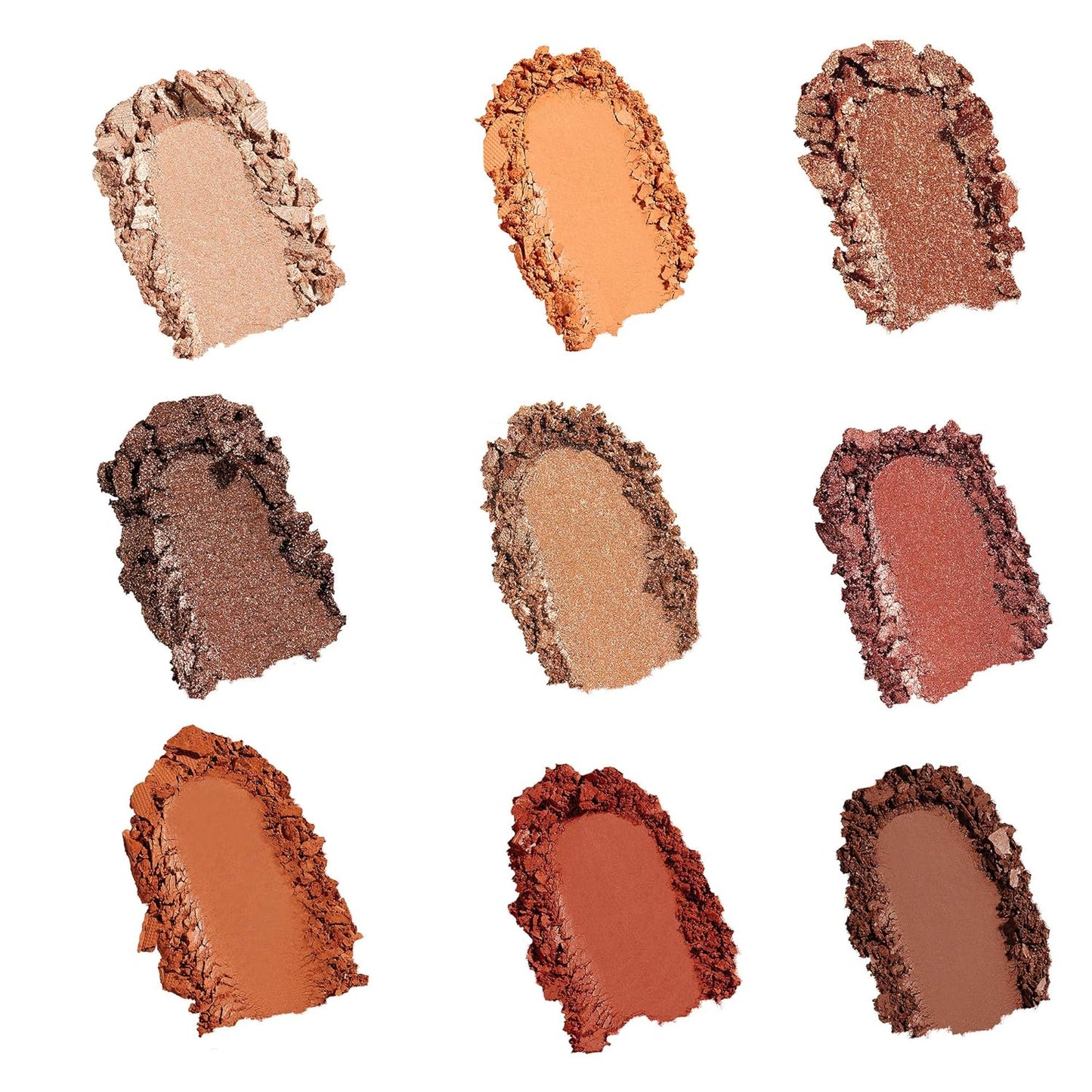 Sigma Beauty On-the-Go Eyeshadow Palette - Fiery - 9 Bold Eyeshadow Shades in Matte, Shimmer and Metalic Finishes - Highly Pigmented Vegan Eye Makeup Palette - Clean Beauty Products