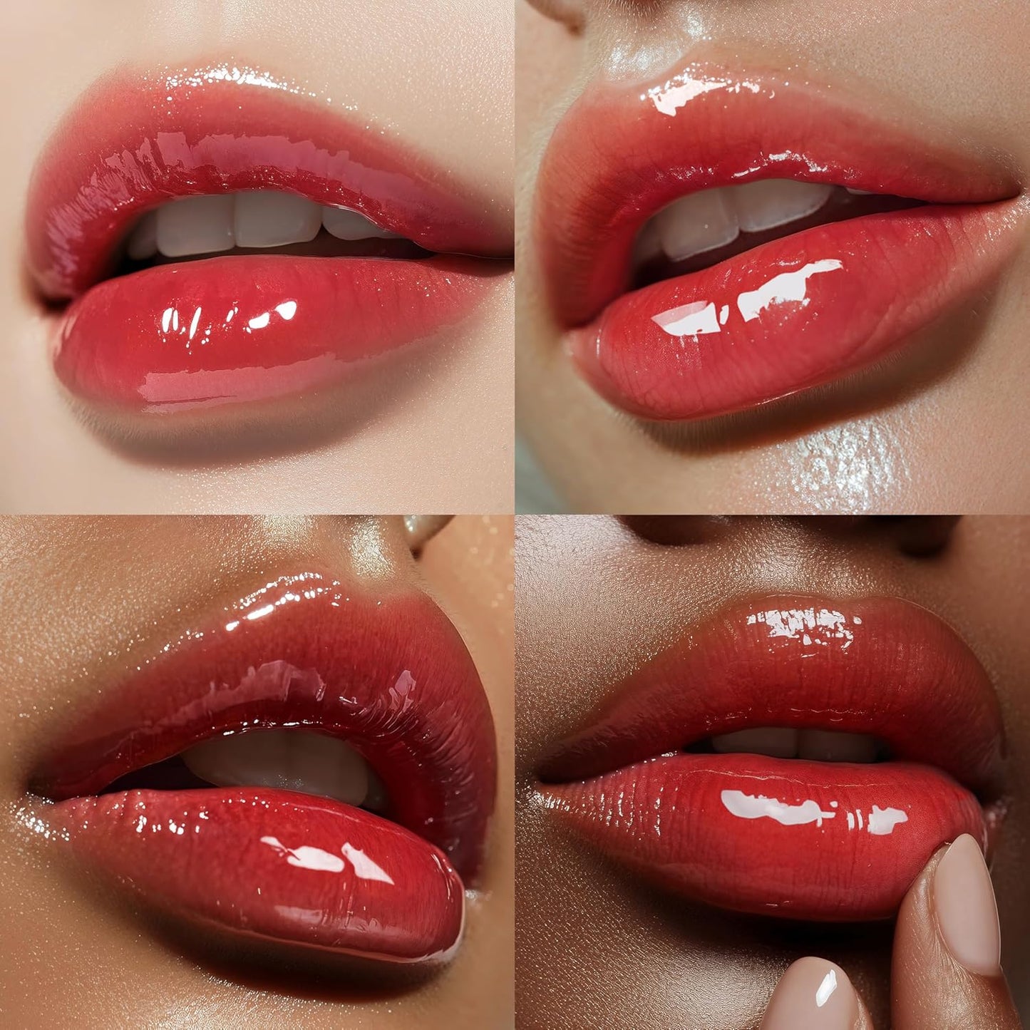 Espoir Couture Lip Tint Glaze #1 Apple Sorbet 0.14oz | Volumizing Lip Stain with Syrupy Shine | Long-Lasting & Vibrant Color for Radiant Lip Look | Moisturizing & Glossy Lip Tint | Korean Lip Makeup