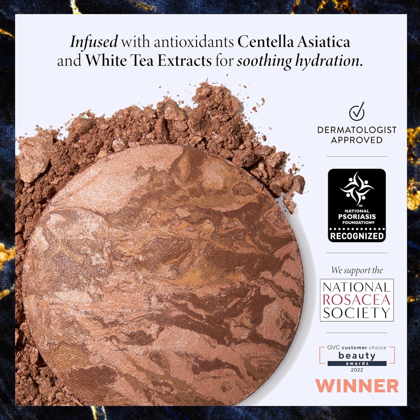 LAURA GELLER NEW YORK Baked Balance-n-Brighten Foundation with Kabuki Brush Makeup Set, Fair