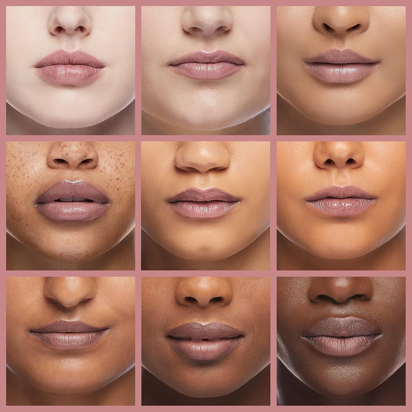 Pure Cosmetics Pure Illumination Lip Gloss - LED-lit Applicator w/Side Mirror - Non-Sticky, Moisturizing & Hydrating Lip Glosses - Soothes & Heals Dried Chapped Lips (Pouty Pink)