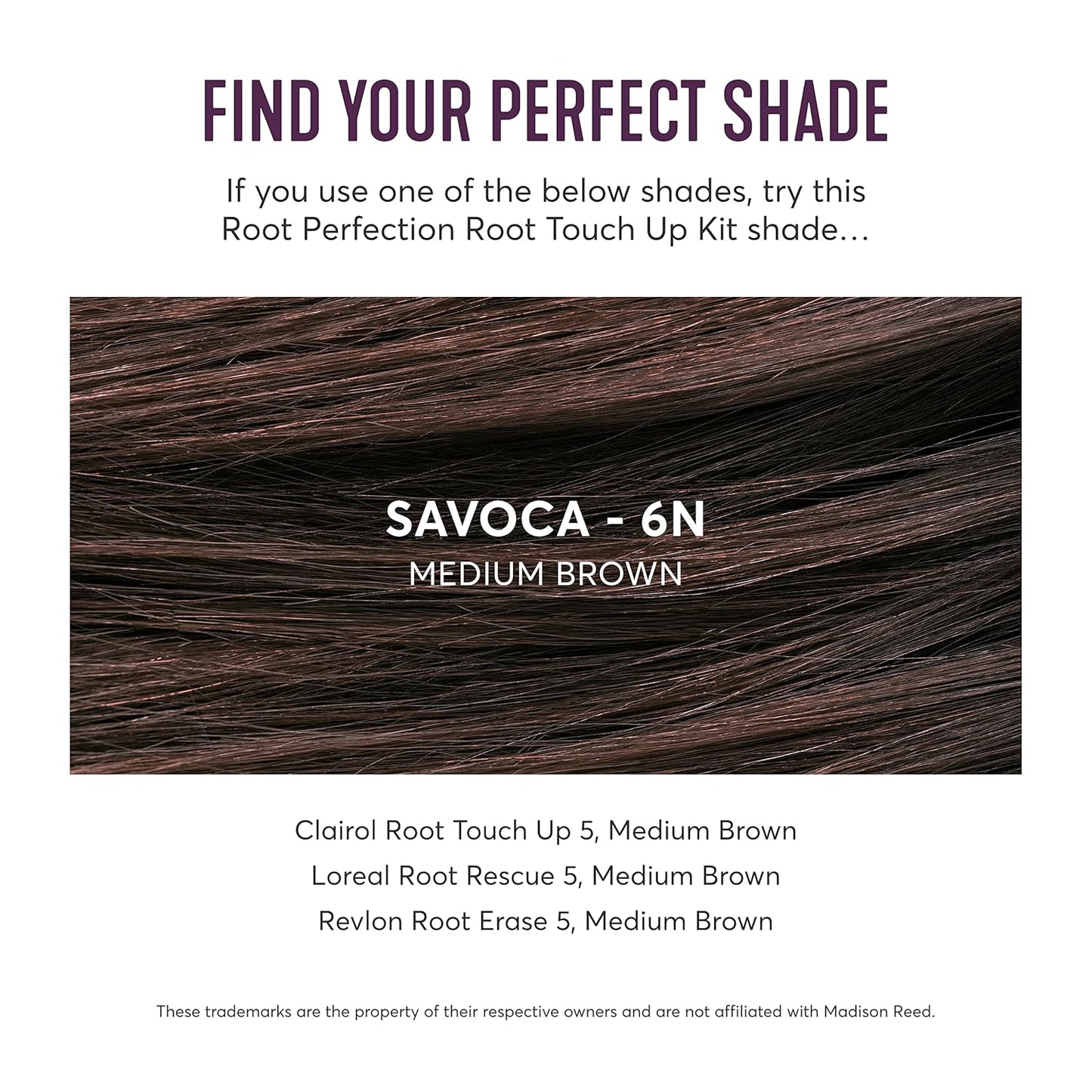 Madison Reed Root Perfection Permanent Root Touch Up, Medium Brown 6N Savoca, 10 Minutes for 100% Gray Root Coverage, Ammonia-Free Hair Dye, Two Applications